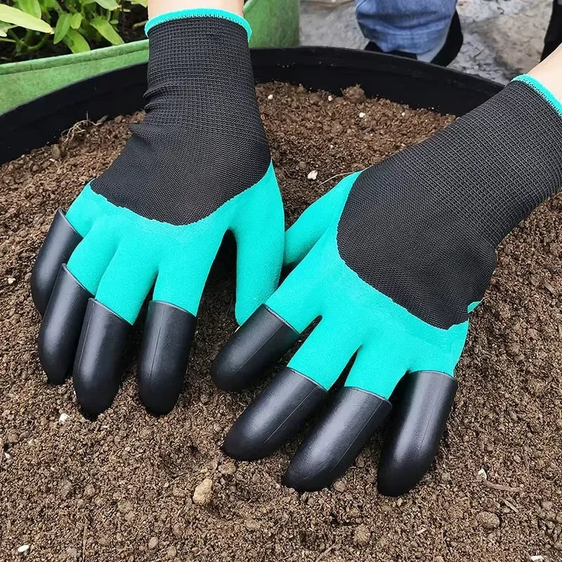 Tuinwerkhandschoenen met Optionele Klauwen