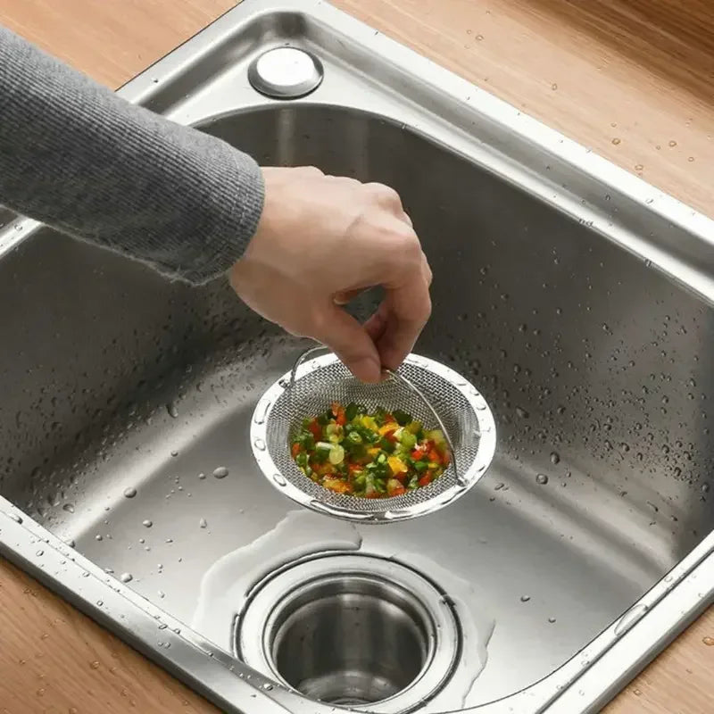 RVS Gootsteenfilter tegen Restjes en Haar
