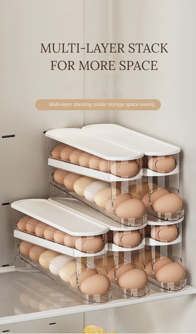 Automatische Eierhouder voor de Koelkast