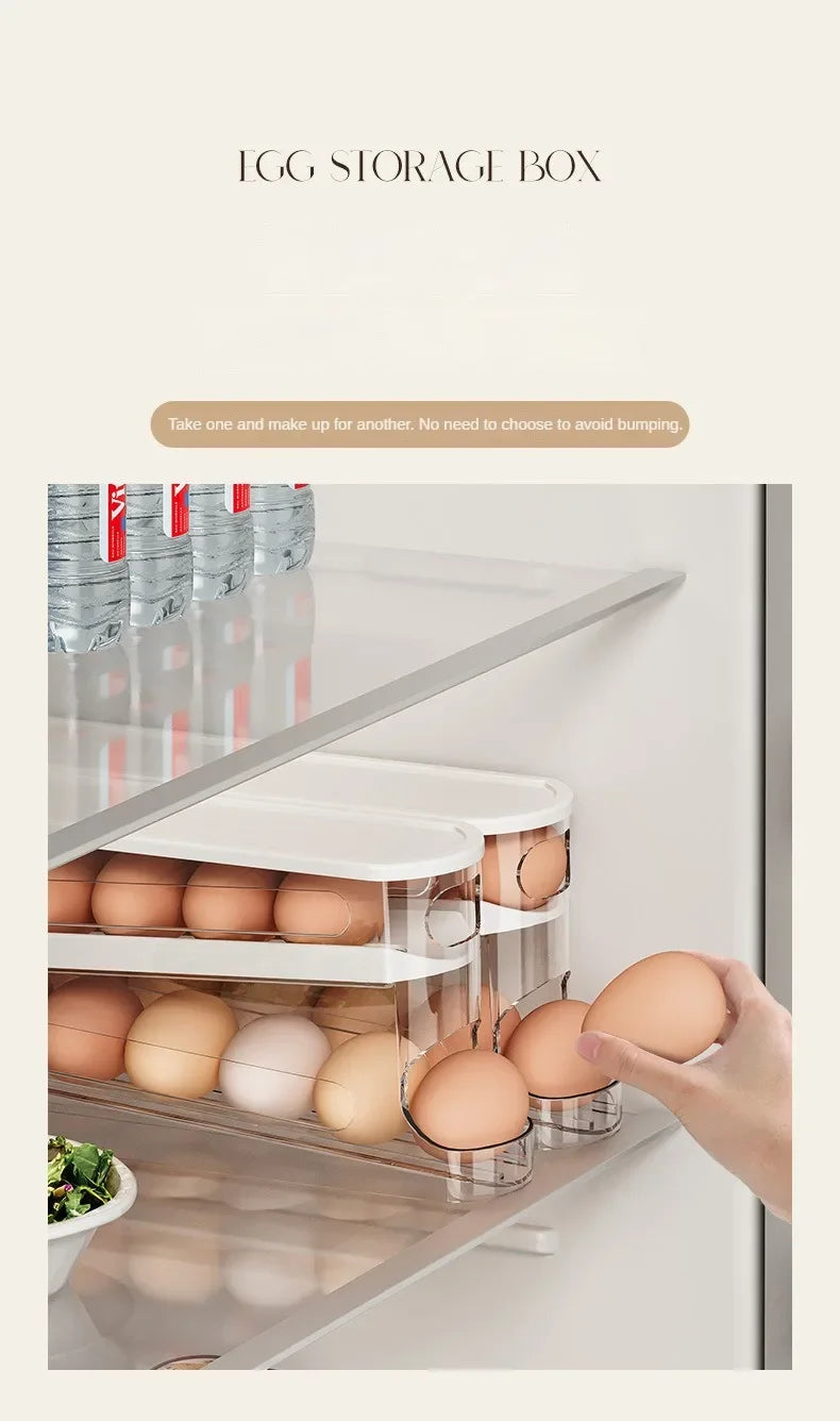 Automatische Eierhouder voor de Koelkast
