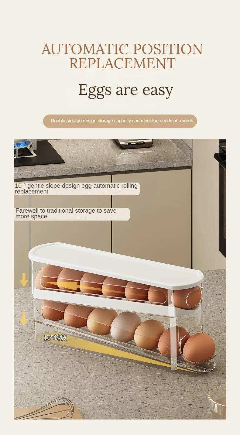 Automatische Eierhouder voor de Koelkast